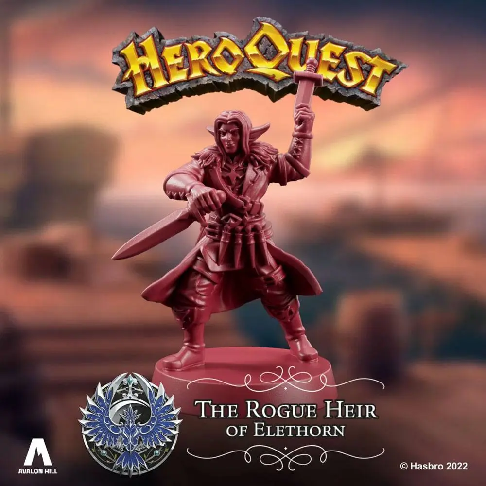 HeroQuest Hero Collection Miniatures The Rogue Heir of Elethorn termékfotó