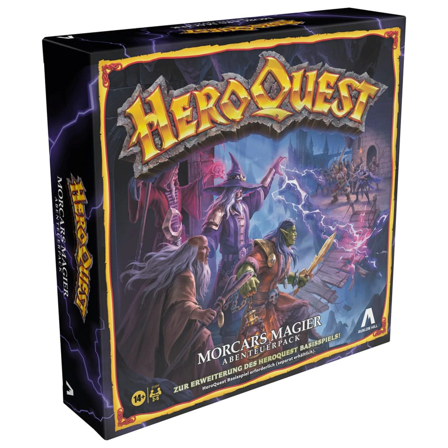 HeroQuest Morcars Magier Quest Pack német nyelvű társasjáték kiegészítő  termékfotó