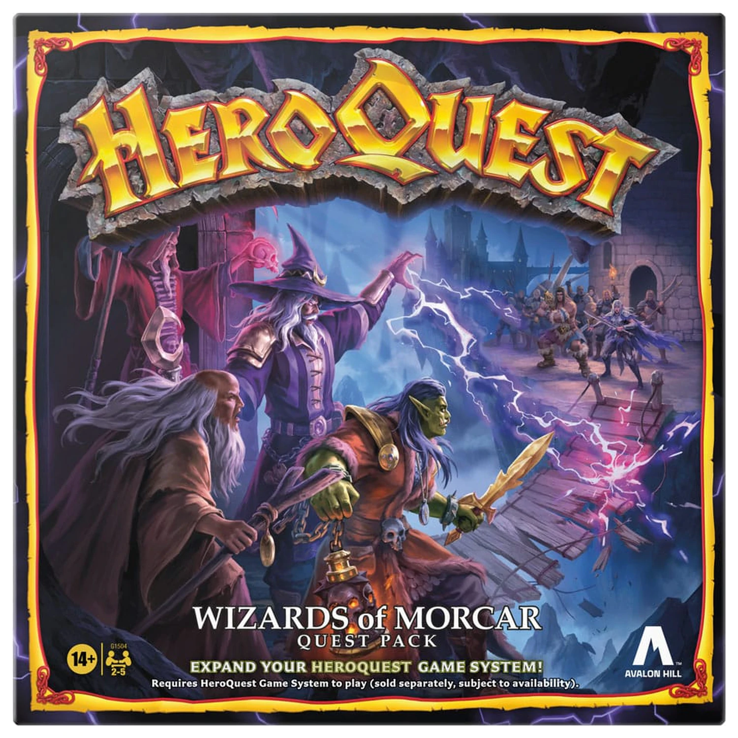 HeroQuest Wizards of Morcar Quest Pack Angol nyelvű társasjáték kiegészítő termékfotó