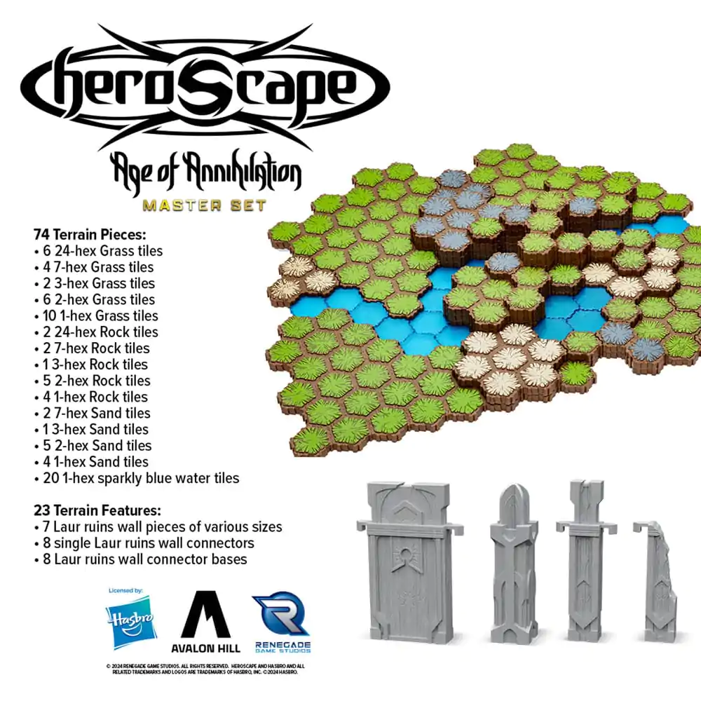 Heroscape Age of Annihilation Master Set Angol nyelvű társasjáték termékfotó