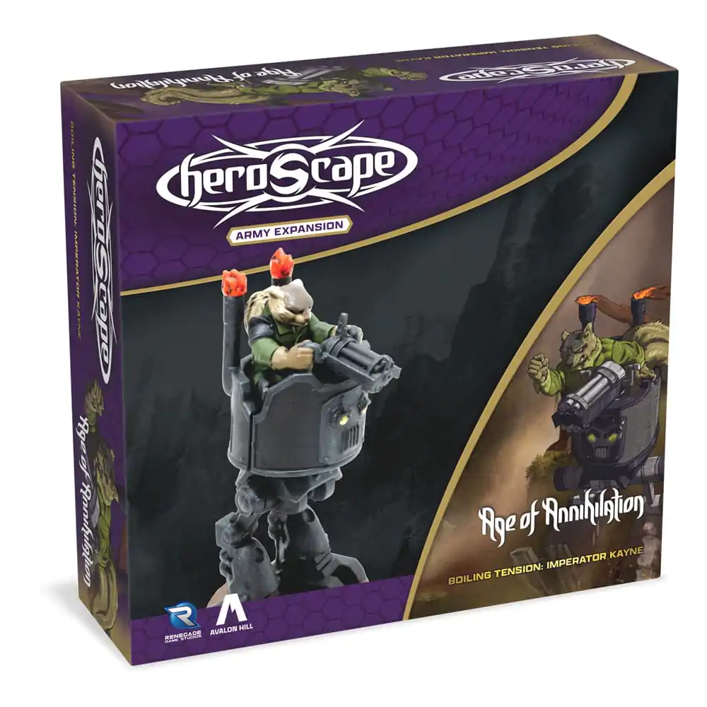 Heroscape Army Expansion Boiling Tension: Imperator Kayne Angol nyelvű termékfotó