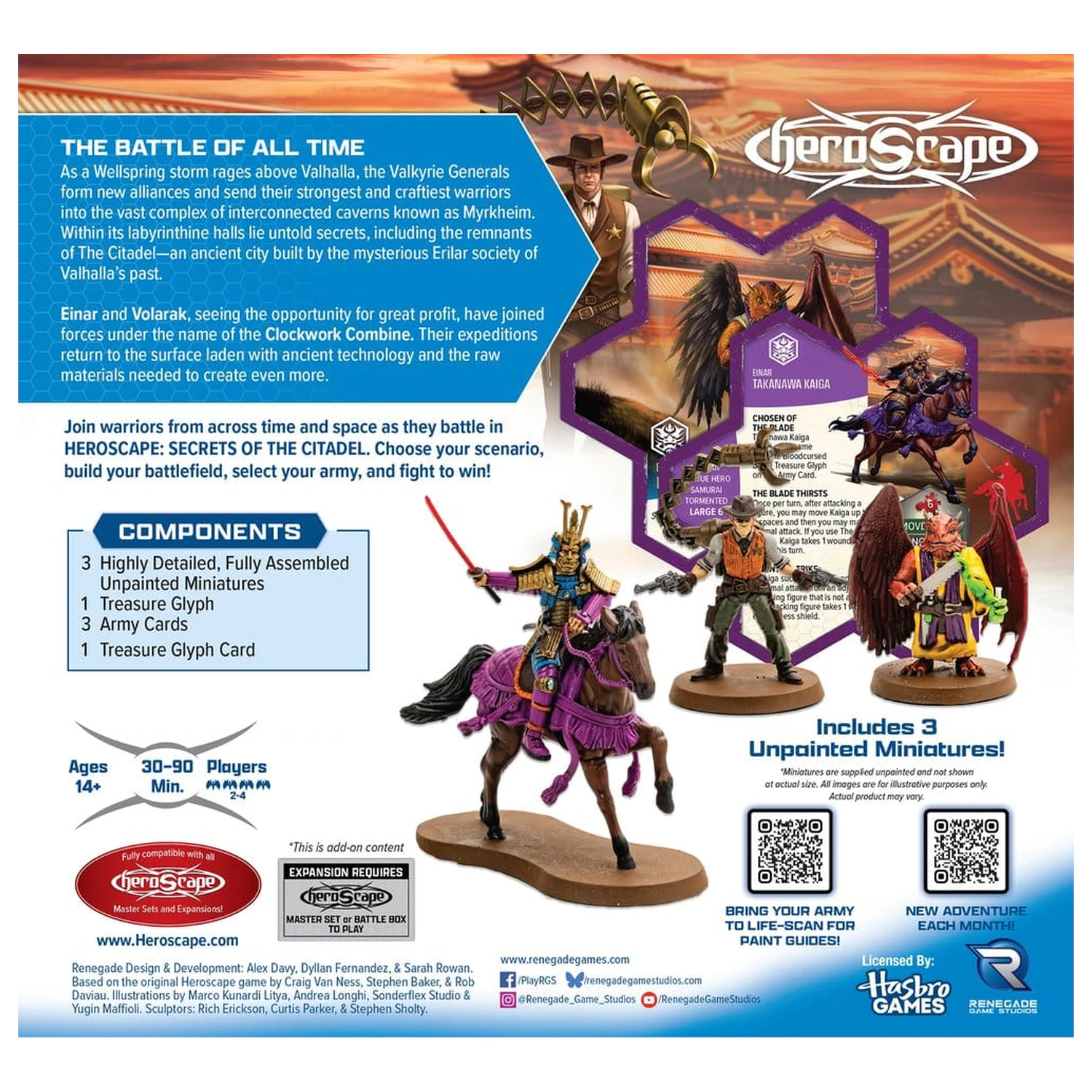 Heroscape Army Expansion Crooked Crew of the Clockwork Combine Angol nyelvű termékfotó