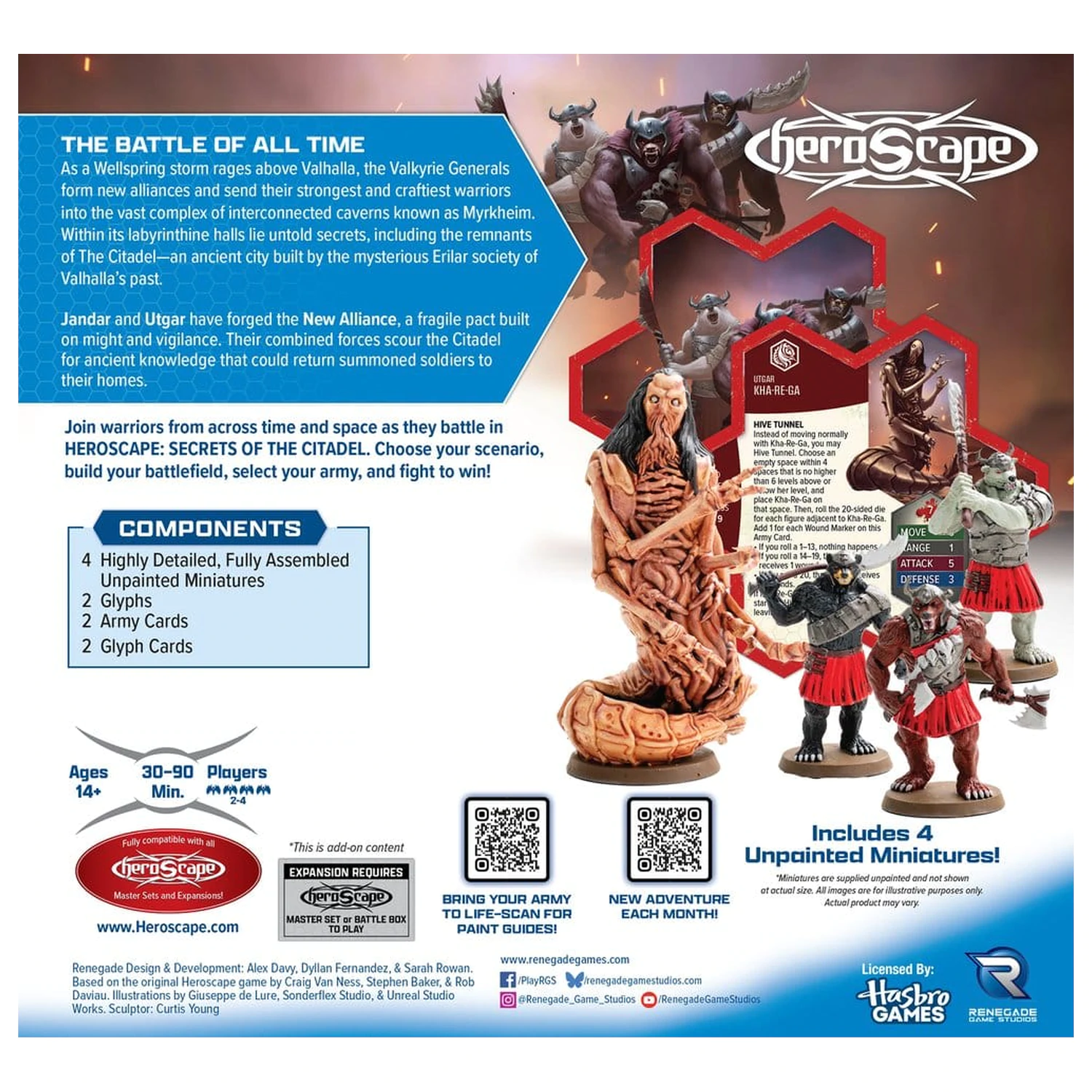 Heroscape Army Expansion Might of the New Alliance Angol nyelvű termékfotó