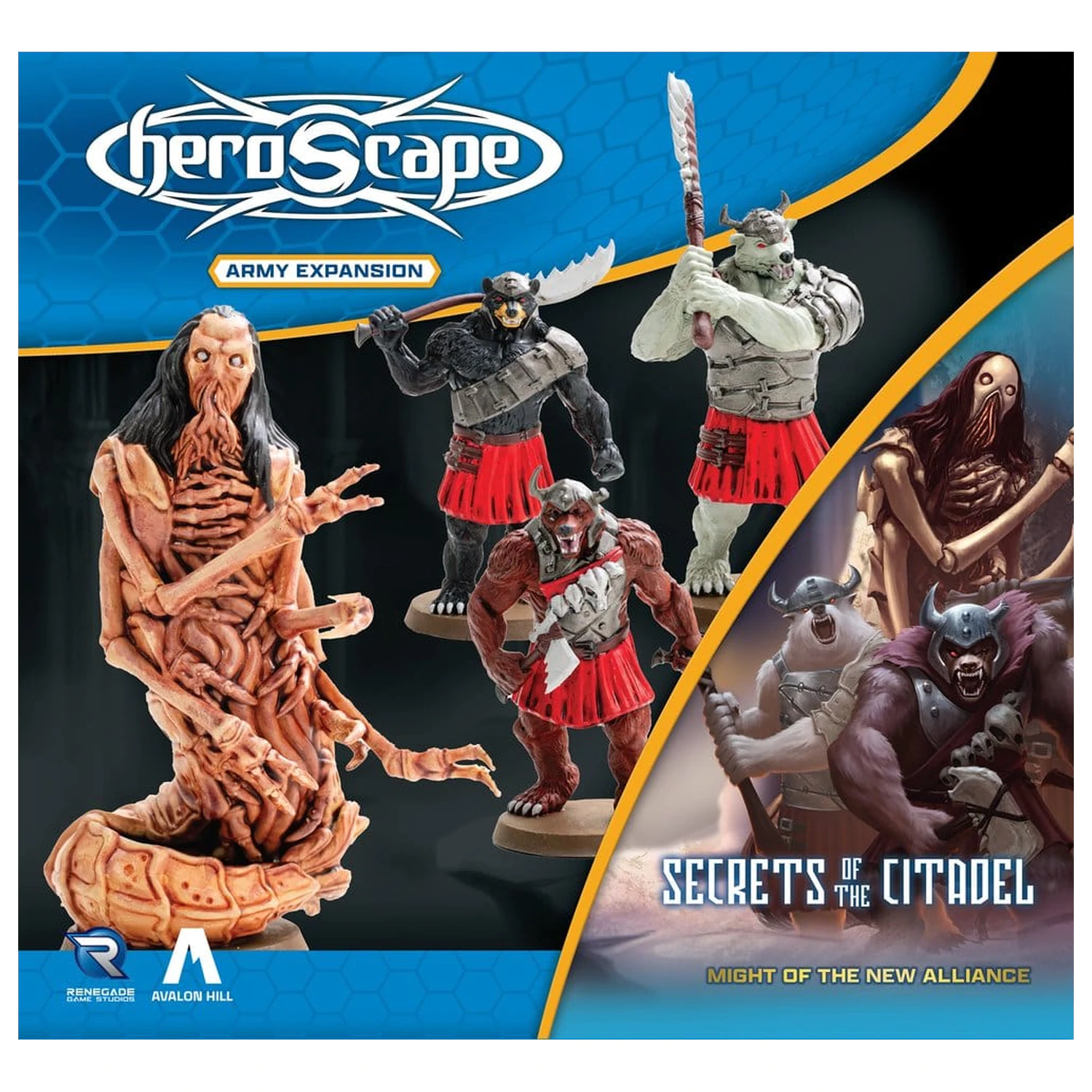 Heroscape Army Expansion Might of the New Alliance Angol nyelvű termékfotó