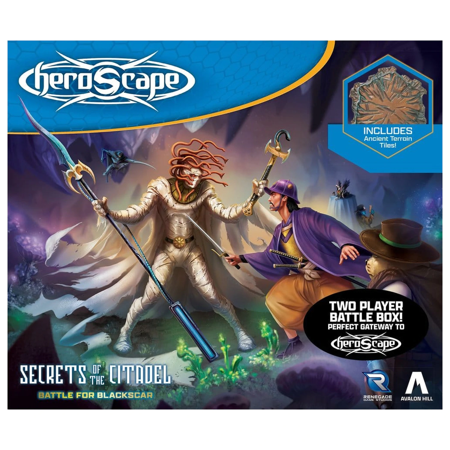 Heroscape Battle for Blackscar Battle Box Angol nyelvű társasjáték  termékfotó