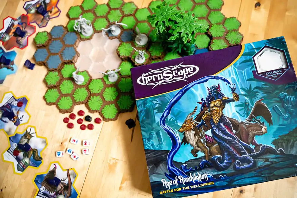 Heroscape Battle for the Wellspring Battle Box Angol nyelvű társasjáték termékfotó