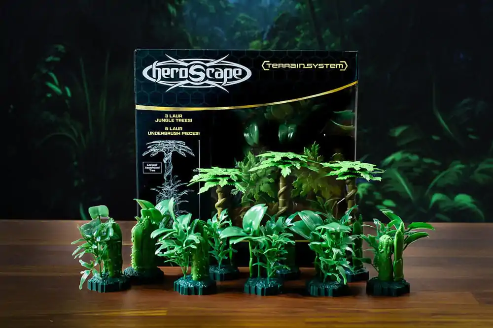 Heroscape Expansion The Grove at Laur&#039;s Edge Terrain Angol nyelvű termékfotó