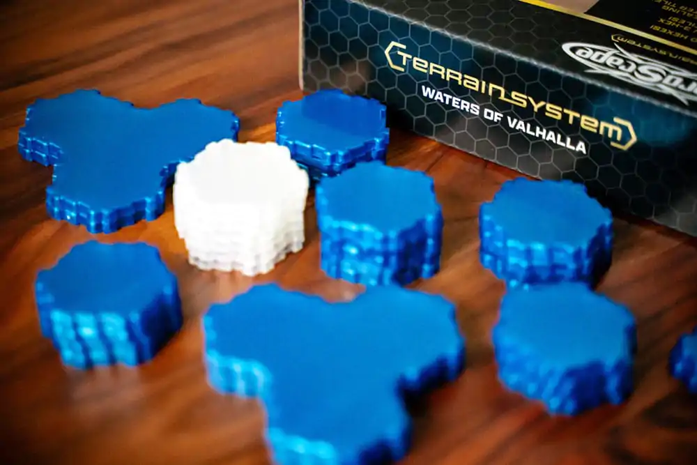 Heroscape Expansion Waters of Valhalla Terrain Angol nyelvű termékfotó