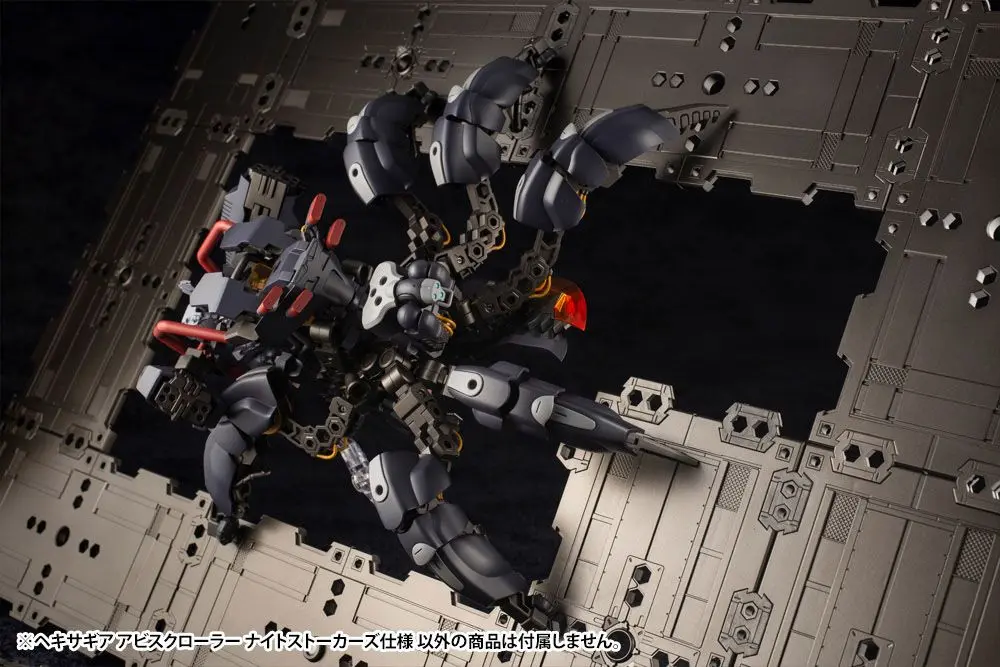 Hexa Gear 1/24 Abysscrawler Night Stalkers Ver. Bonus Edition Műanyag modell készlet 15 cm termékfotó
