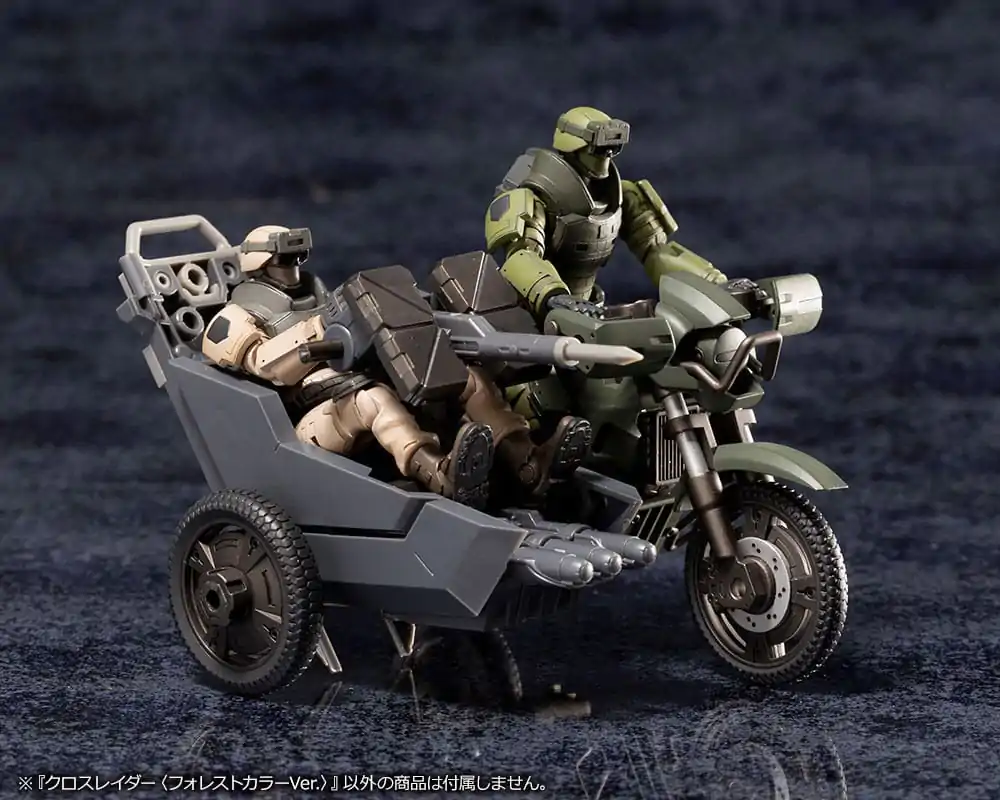 Hexa Gear 1/24 Alternative Cross Rider Forest Color Ver. Műanyag modell készlet 10 cm termékfotó