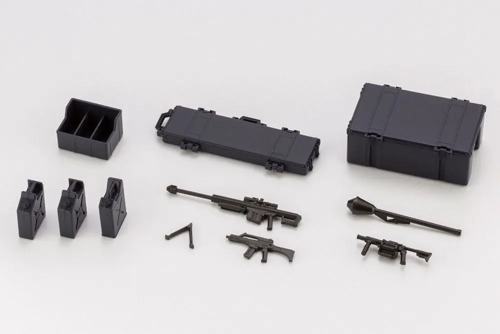 Hexa Gear 1/24 Army Container Set Night Stalkers Ver. Műanyag modell készlet 6 cm termékfotó