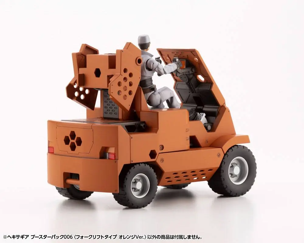 Hexa Gear 1/24 Booster Pack 006 Forklift Type Orange Ver. Műanyag modell készlet 20 cm termékfotó