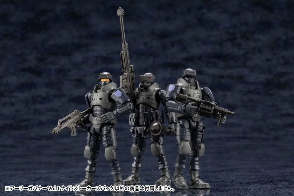 Hexa Gear 1/24 Early Governor Vol. 1 Night Stalkers Pack Műanyag modell készlet 8 cm termékfotó