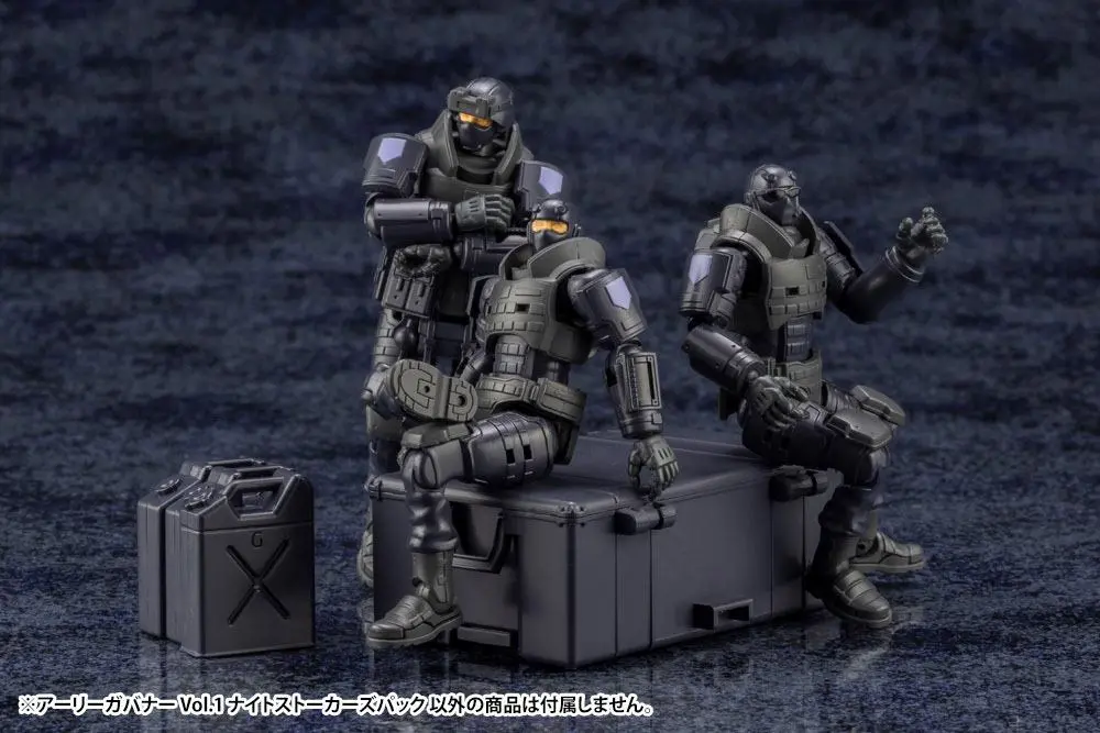 Hexa Gear 1/24 Early Governor Vol. 1 Night Stalkers Pack Műanyag modell készlet 8 cm termékfotó