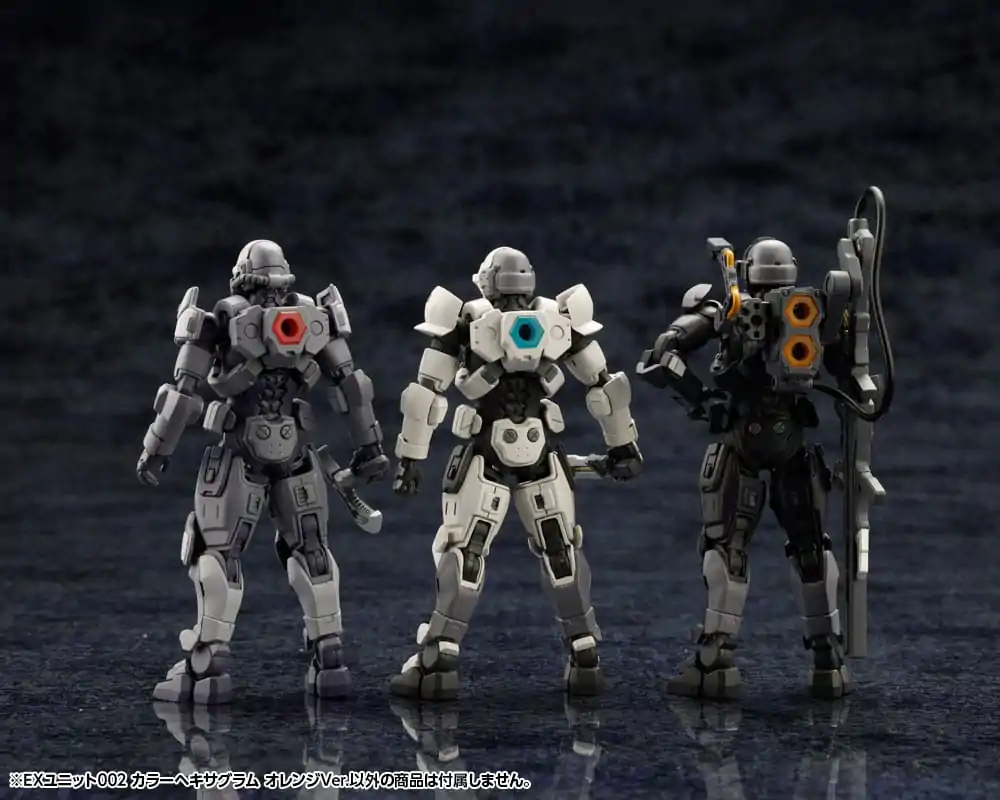 Hexa Gear 1/24 Ex Unit 002 Hexa G-R.A.M Orange Ver. műanyag modell készlet kiegészítő csomag termékfotó