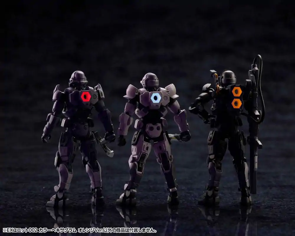 Hexa Gear 1/24 Ex Unit 002 Hexa G-R.A.M Orange Ver. műanyag modell készlet kiegészítő csomag termékfotó