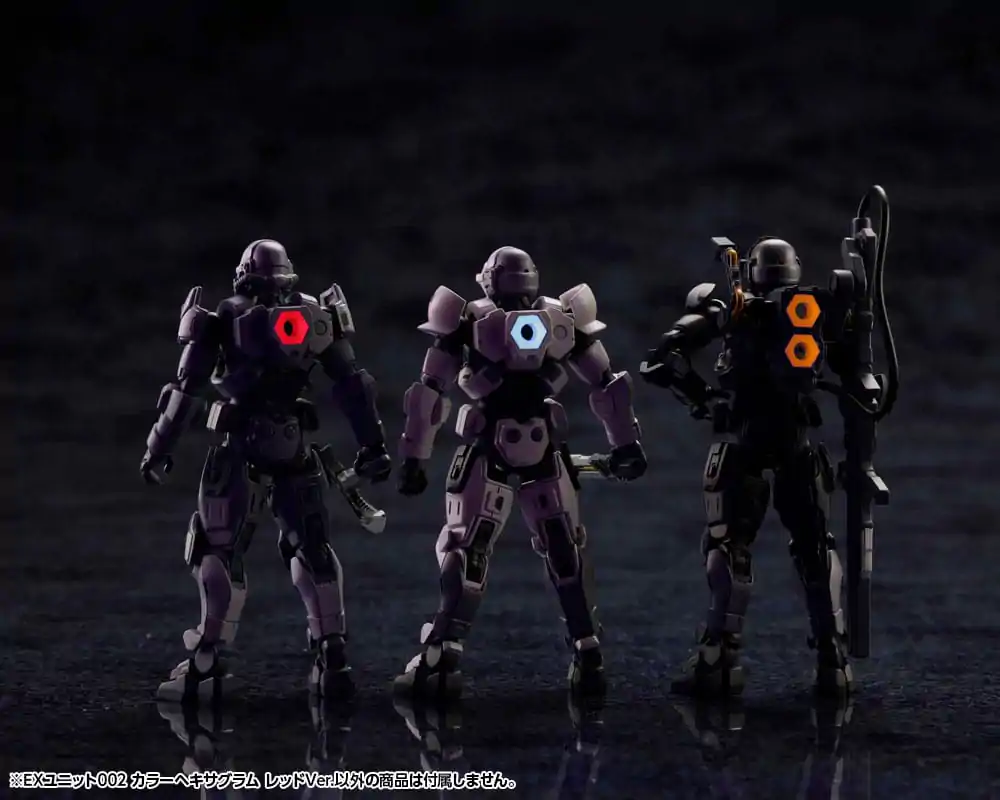 Hexa Gear 1/24 Ex Unit 002 Hexa G-R.A.M Red Ver. műanyag modell készlet kiegészítő csomag termékfotó