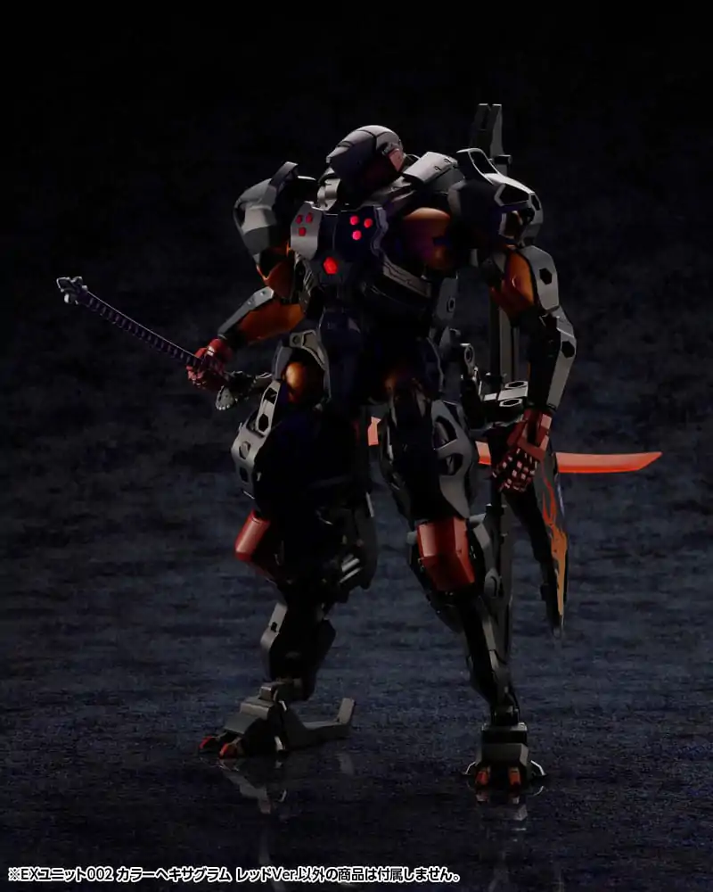 Hexa Gear 1/24 Ex Unit 002 Hexa G-R.A.M Red Ver. műanyag modell készlet kiegészítő csomag termékfotó