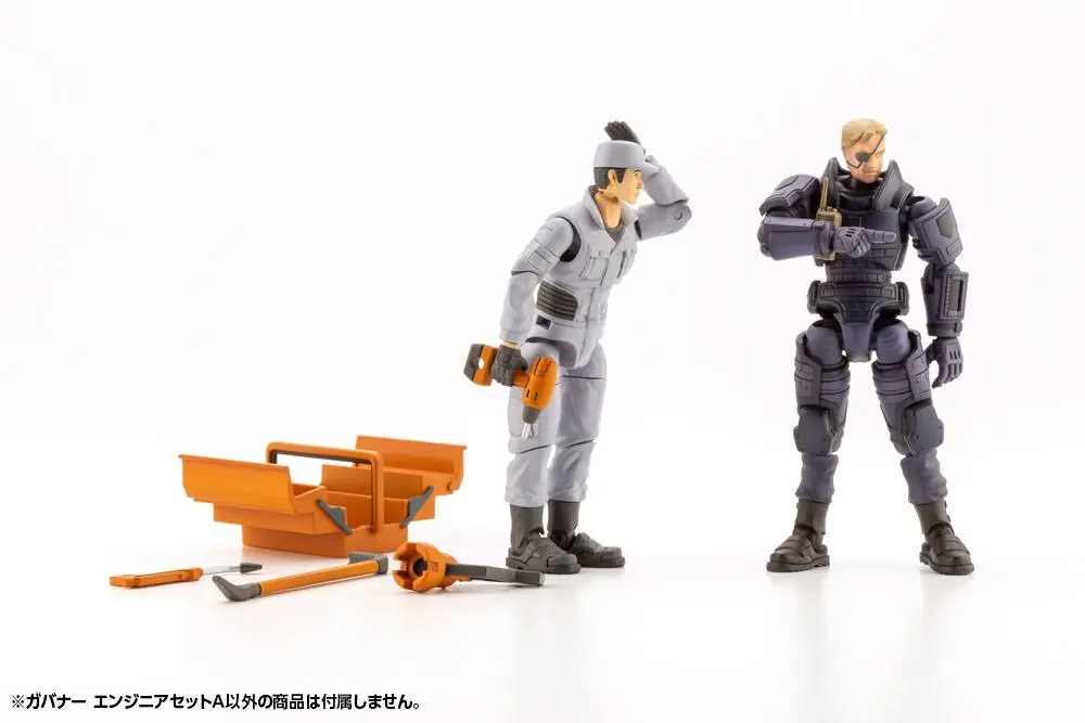 Hexa Gear 1/24 Governer Engineer Set Type: A Műanyag modell készlet 7 cm termékfotó