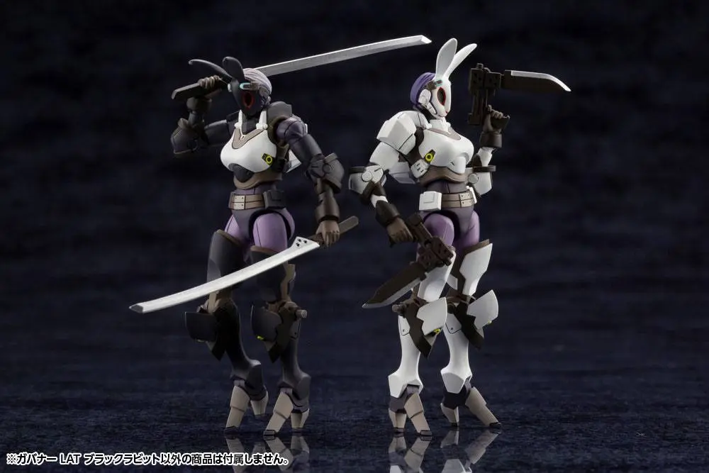 Hexa Gear 1/24 Governor Lat Black Rabbit Műanyag modell készlet 7 cm termékfotó