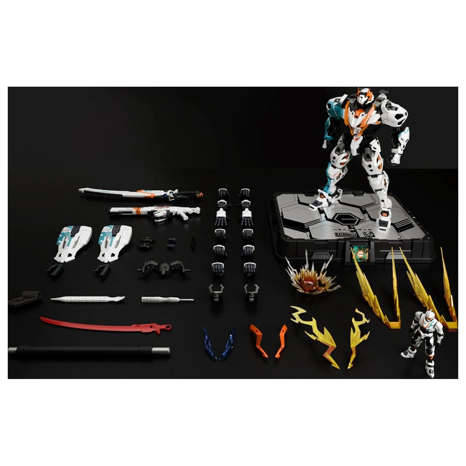 Hexa Gear akciófigura 1/24 V-Thor Assault Type "Ji Rei" (Swift Thunder) 23 cm termékfotó