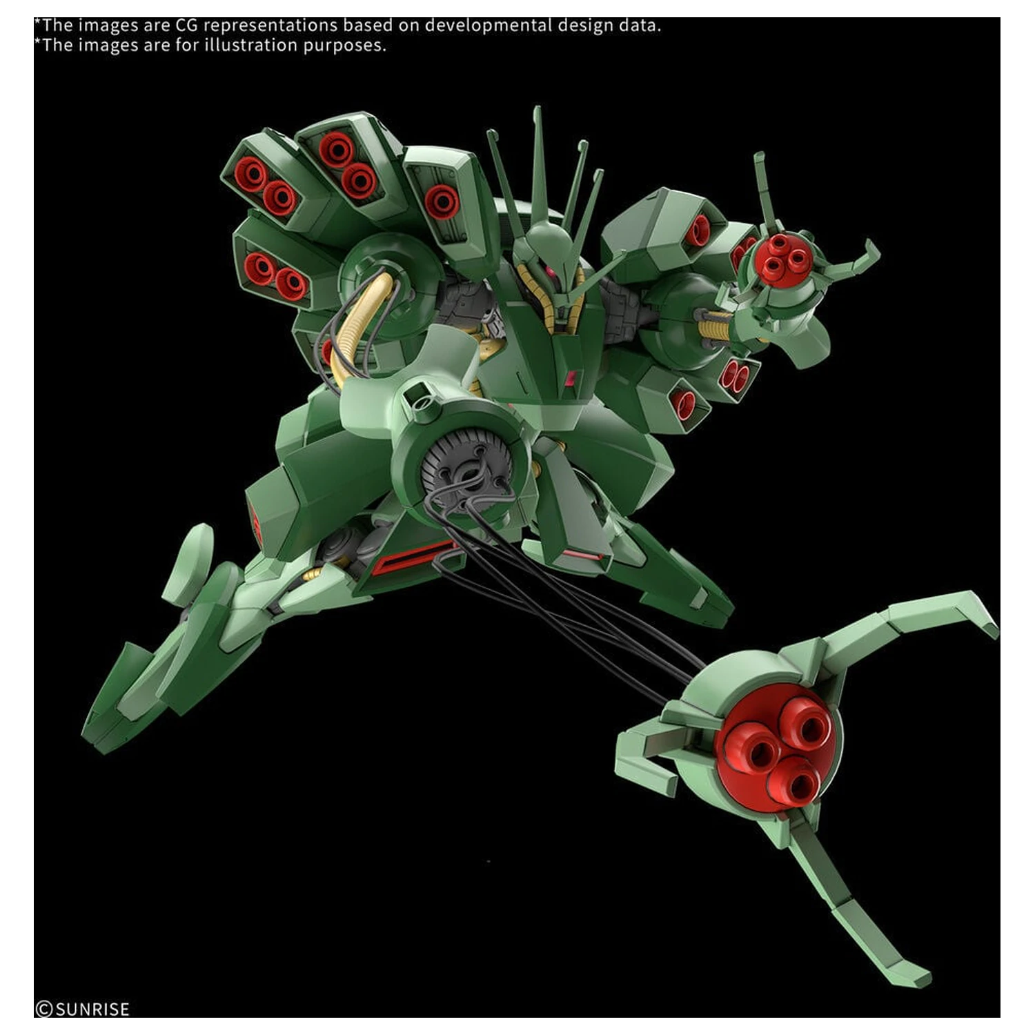 HG 1/144 Hamma-Hamma Mobile Suit Gundam ZZ High Grade modell készlet termékfotó