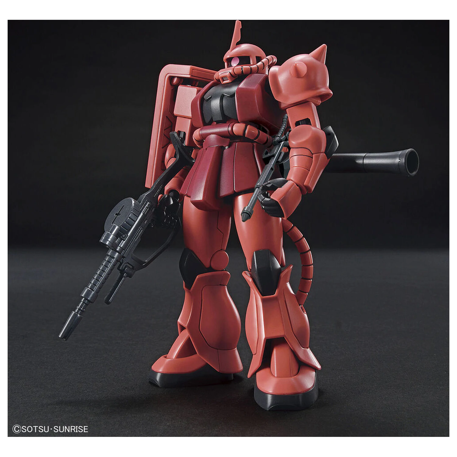 HG 1/144 MS-06S Zaku II Char Aznable Custom modell készlet  termékfotó