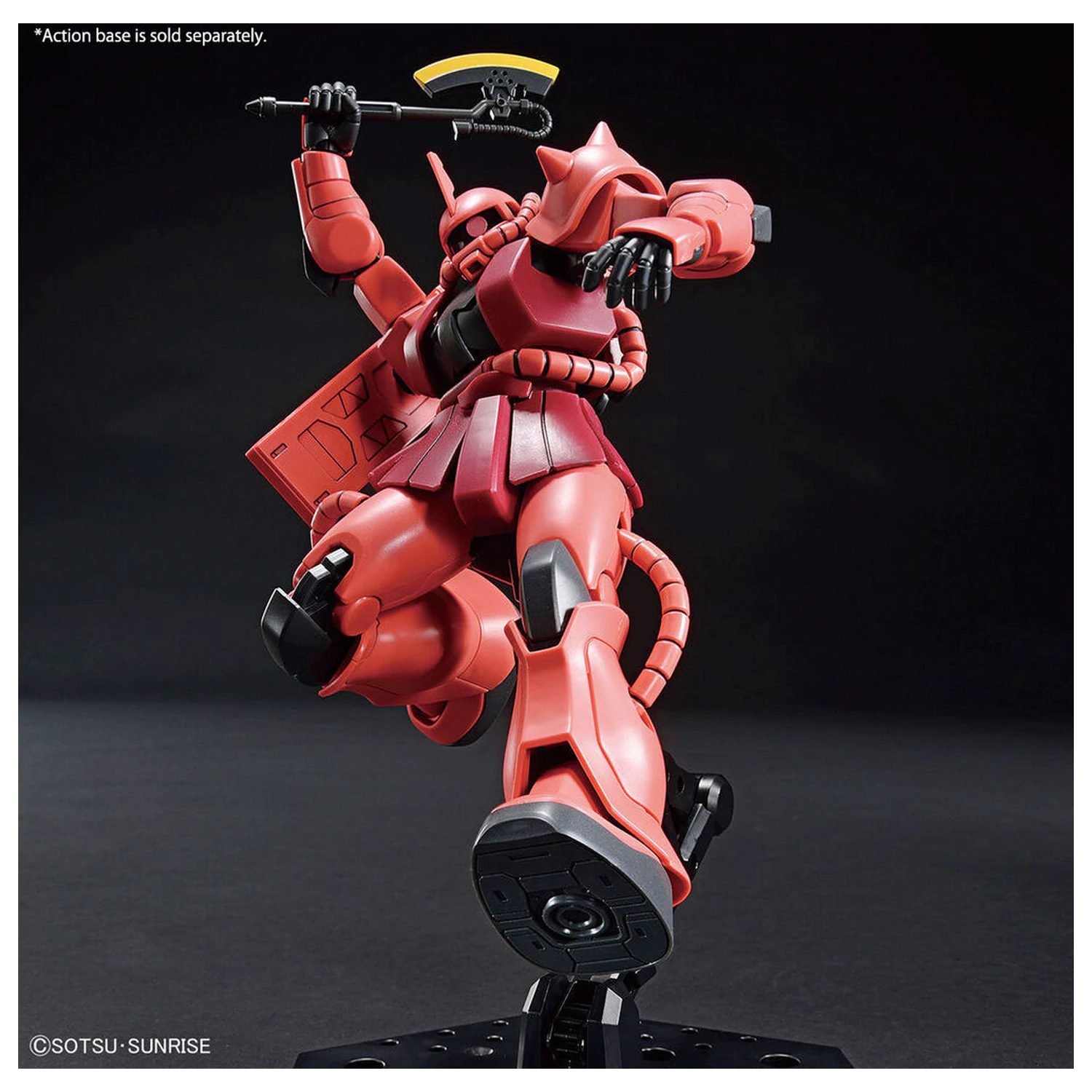 HG 1/144 MS-06S Zaku II Char Aznable Custom modell készlet  termékfotó