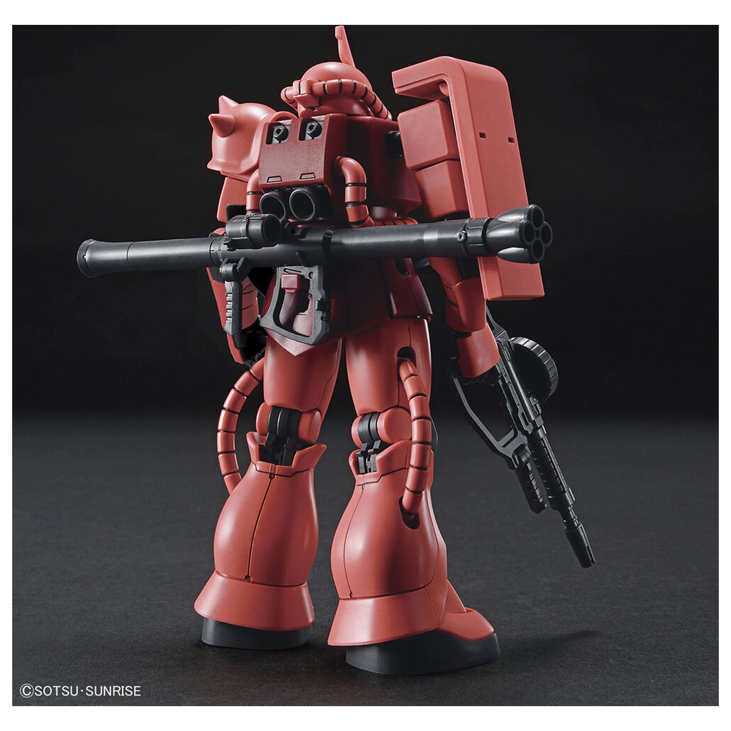 HG 1/144 MS-06S Zaku II Char Aznable Custom modell készlet  termékfotó