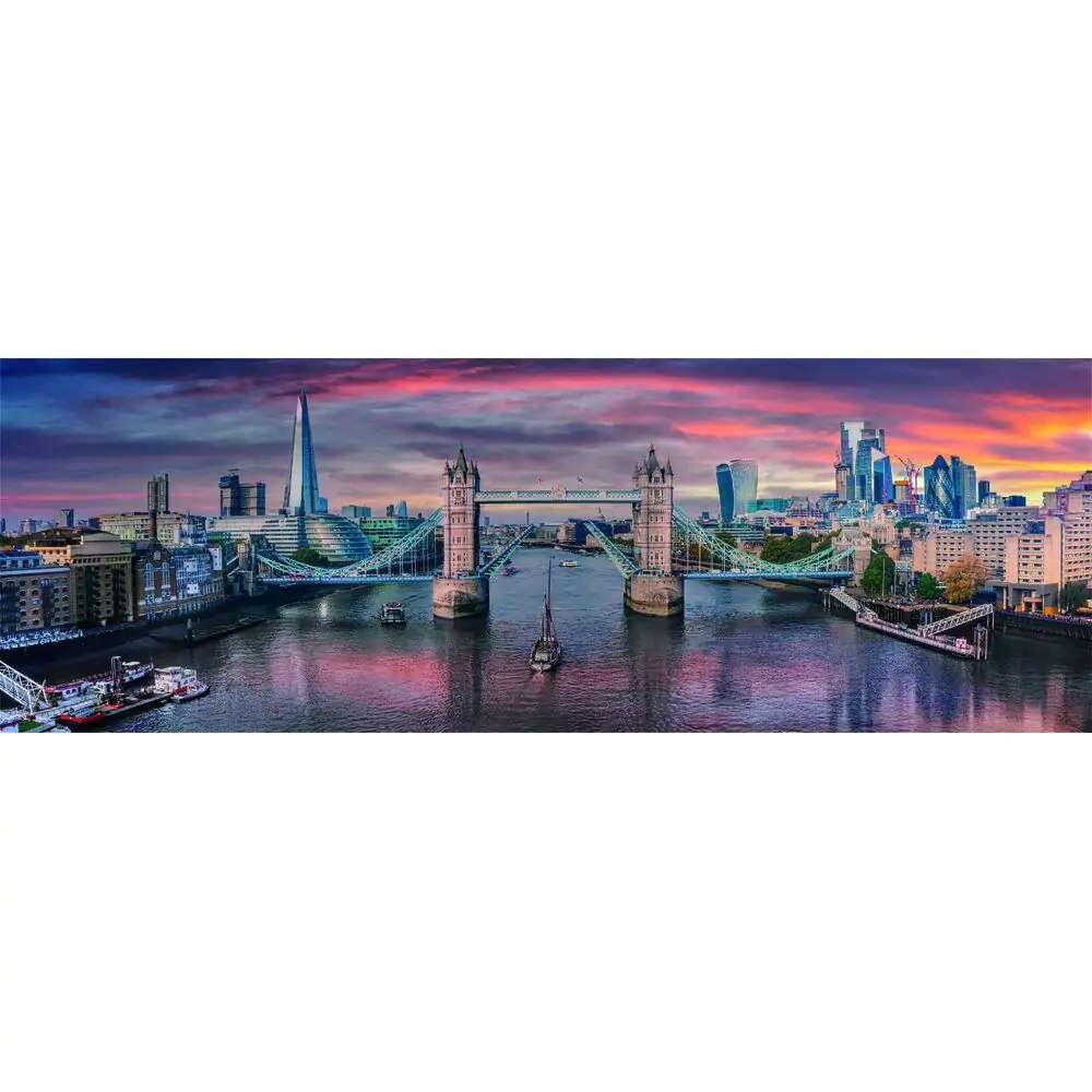 High Quality Across the River Thames Panorama puzzle 1000db-os termékfotó