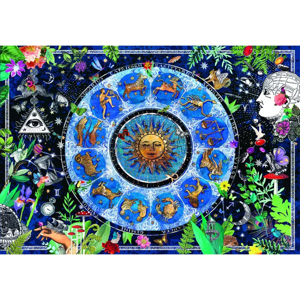 High Quality Astrological Chart puzzle 1000db-os termékfotó