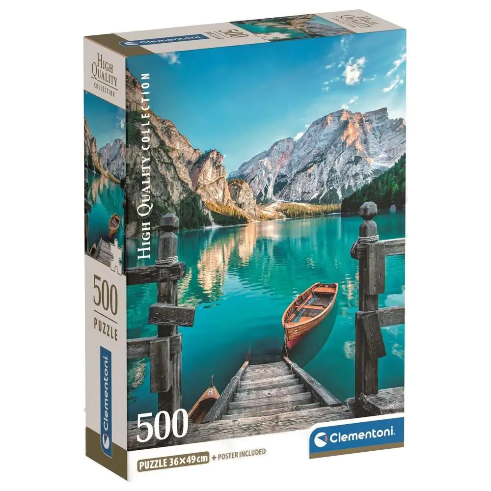 High Quality Braies Lake puzzle 500db-os termékfotó