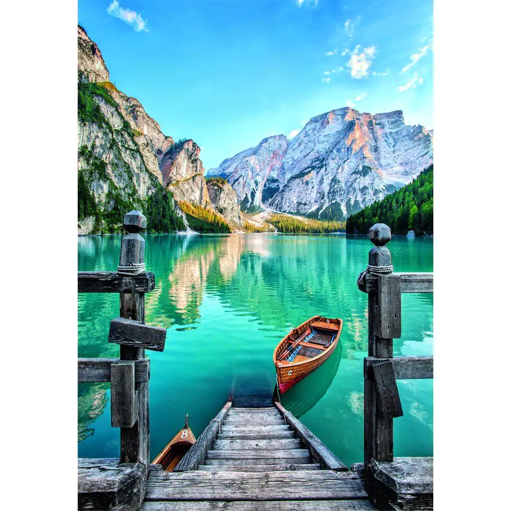 High Quality Braies Lake puzzle 500db-os termékfotó