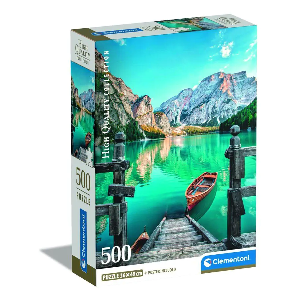 High Quality Braies Lake puzzle 500db-os termékfotó