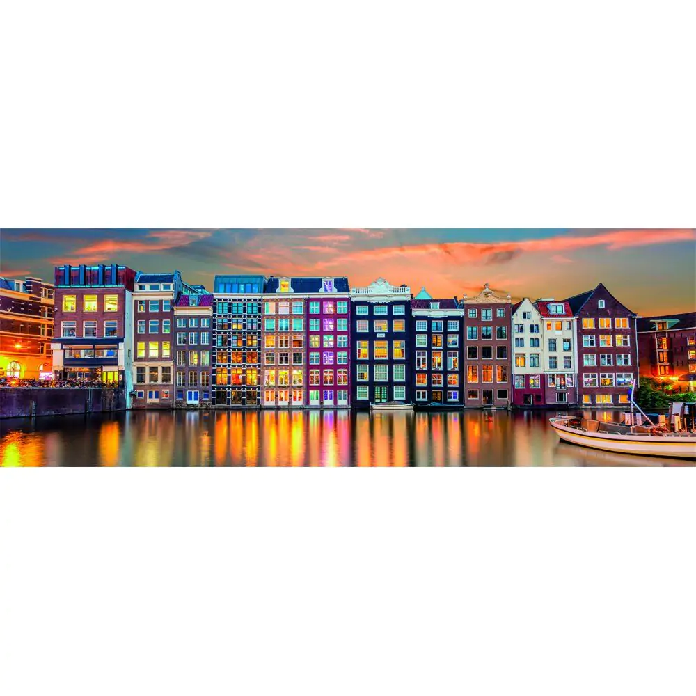 High Quality Bright Amsterdam Panorama puzzle 1000db-os termékfotó