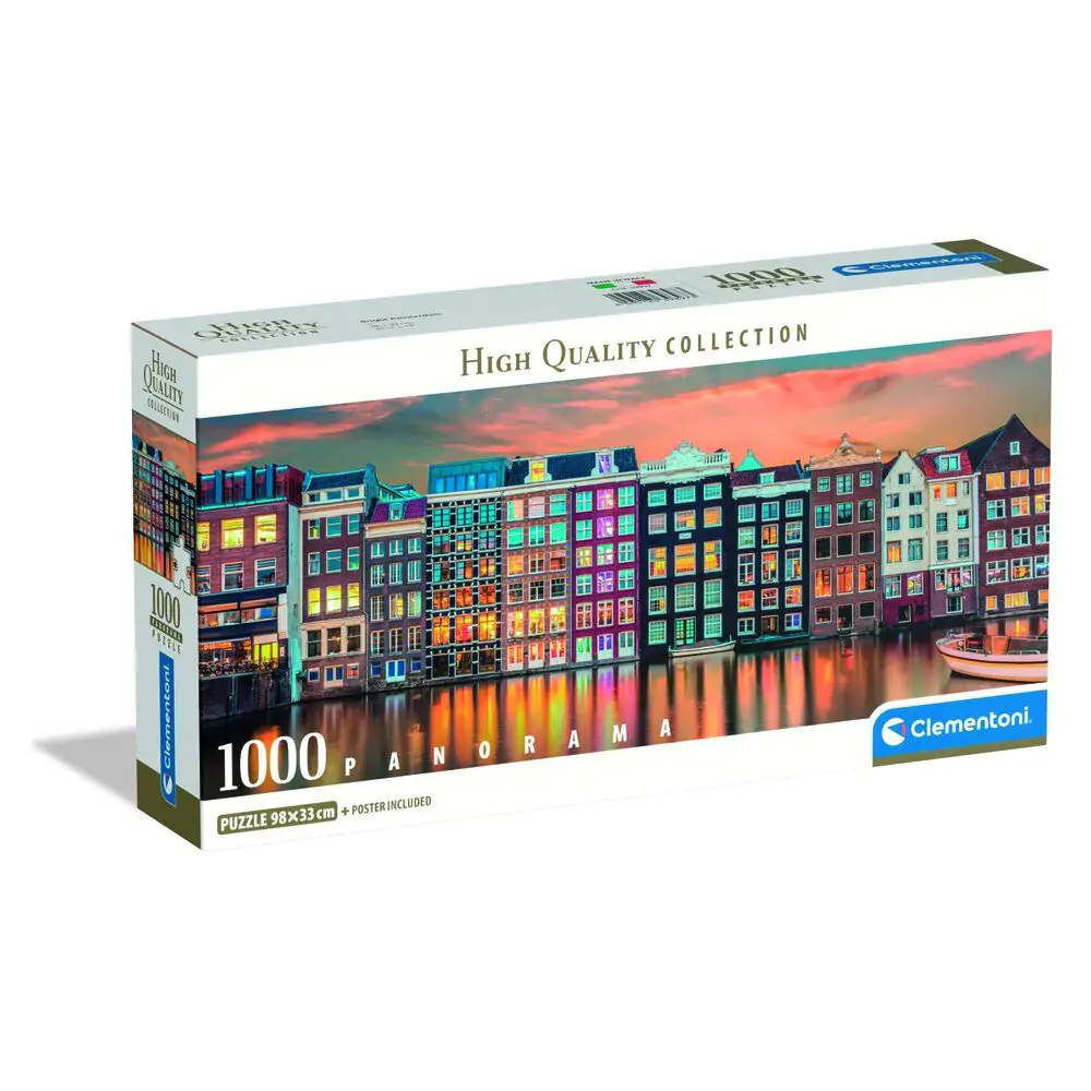 High Quality Bright Amsterdam Panorama puzzle 1000db-os termékfotó