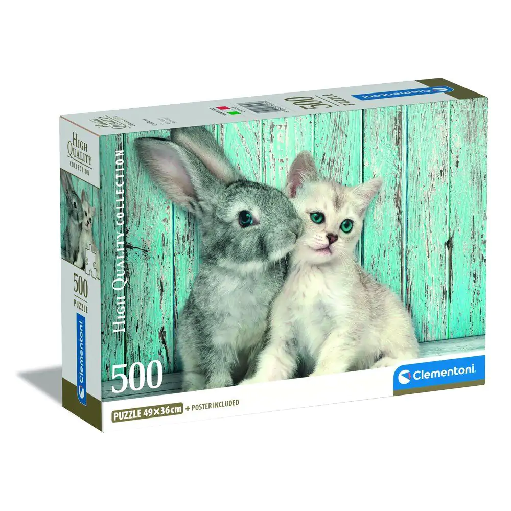 High Quality Cat & Bunny puzzle 500db-os termékfotó