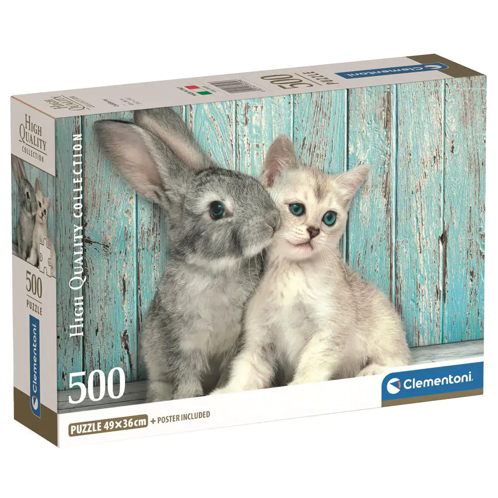 High Quality Cat & Bunny puzzle 500db-os termékfotó