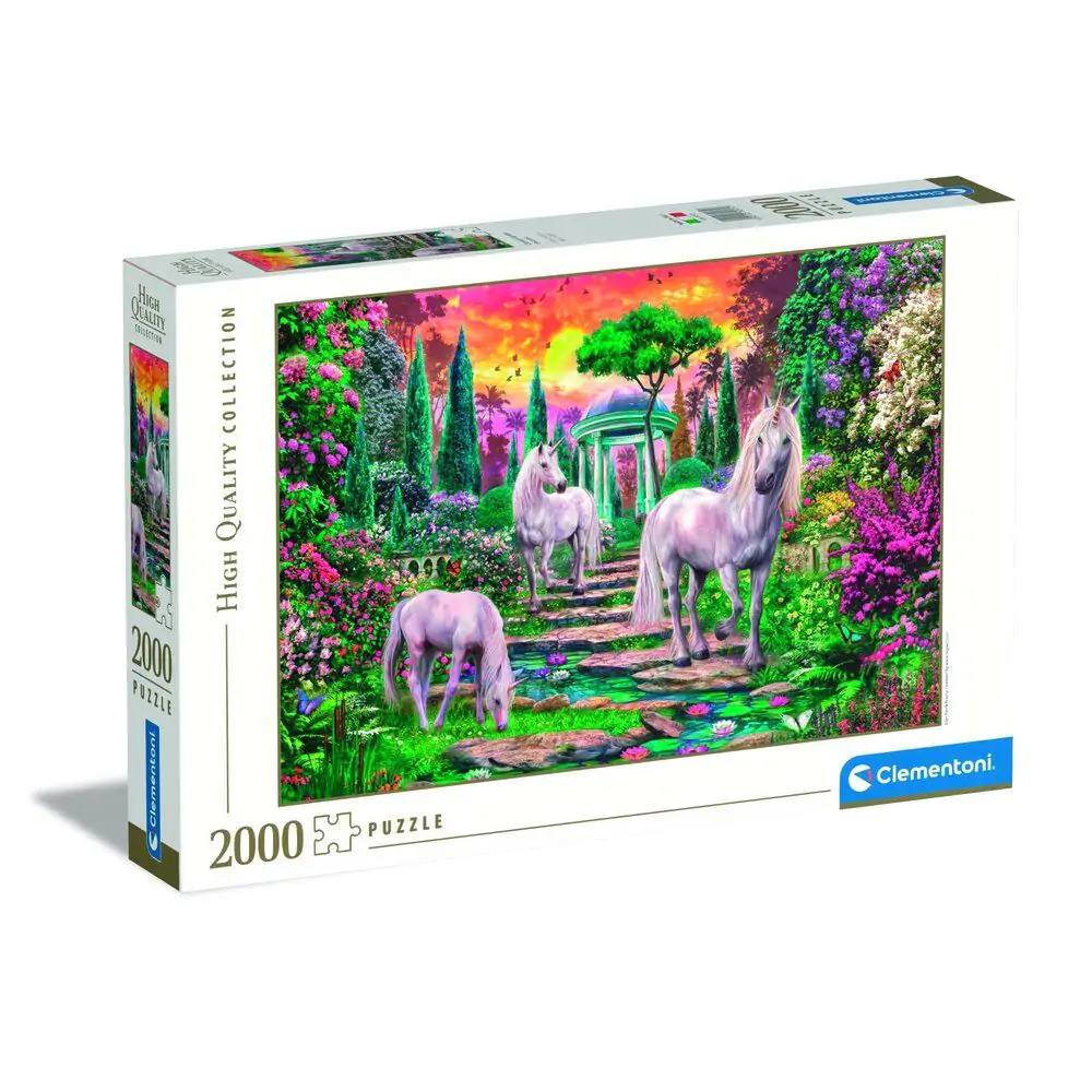 High Quality Classical Garden Unicorns puzzle 2000db-os termékfotó