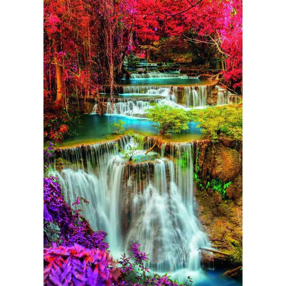 High Quality Colourful Thai Falls puzzle 1000db-os termékfotó