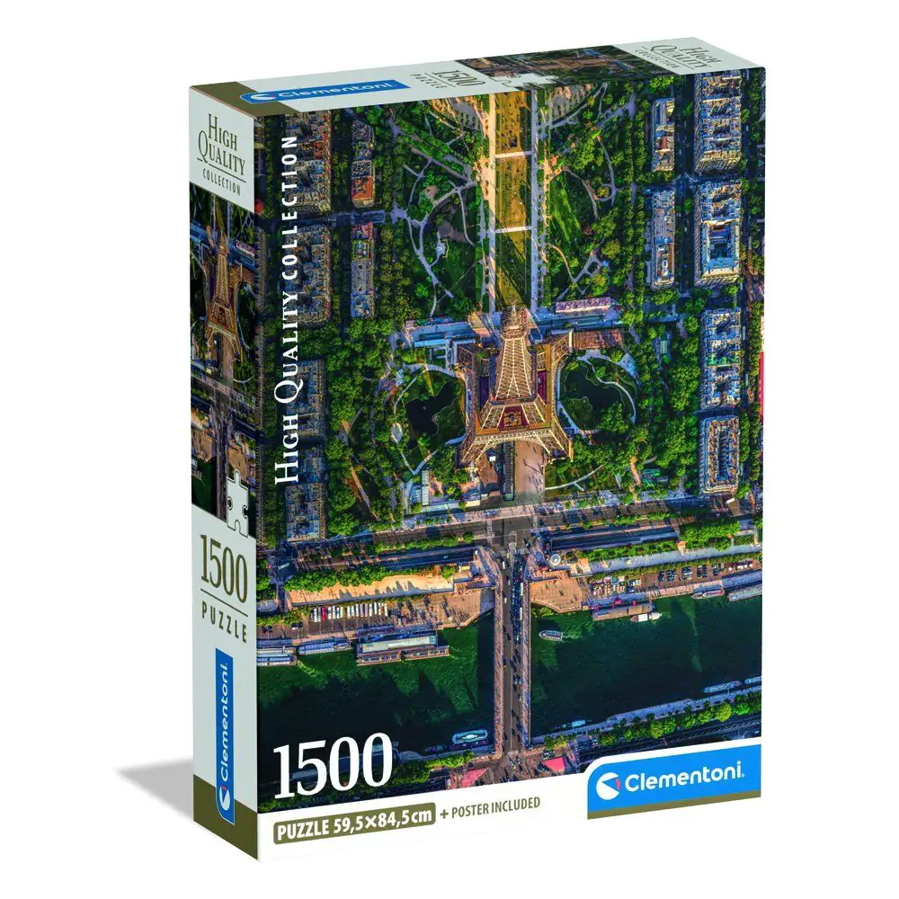 High Quality Flying Over Paris puzzle 1500db-os termékfotó