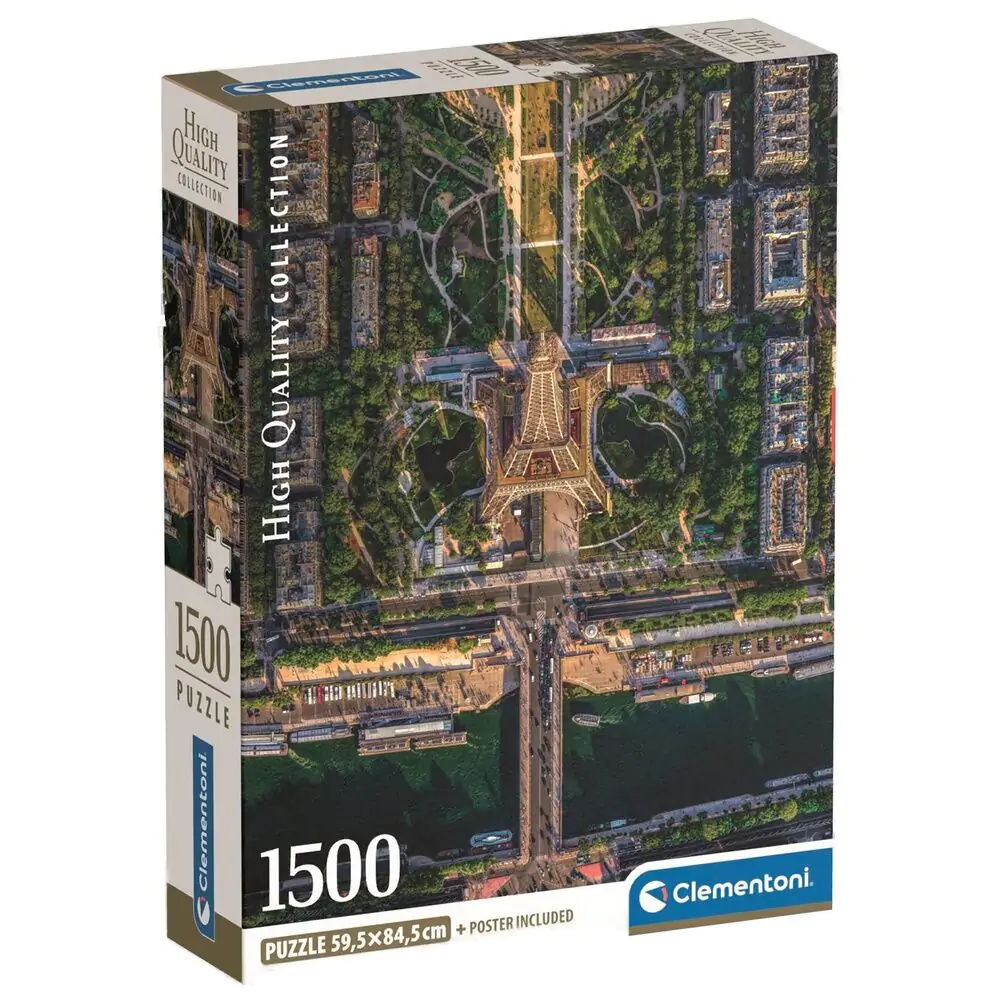 High Quality Flying Over Paris puzzle 1500db-os termékfotó