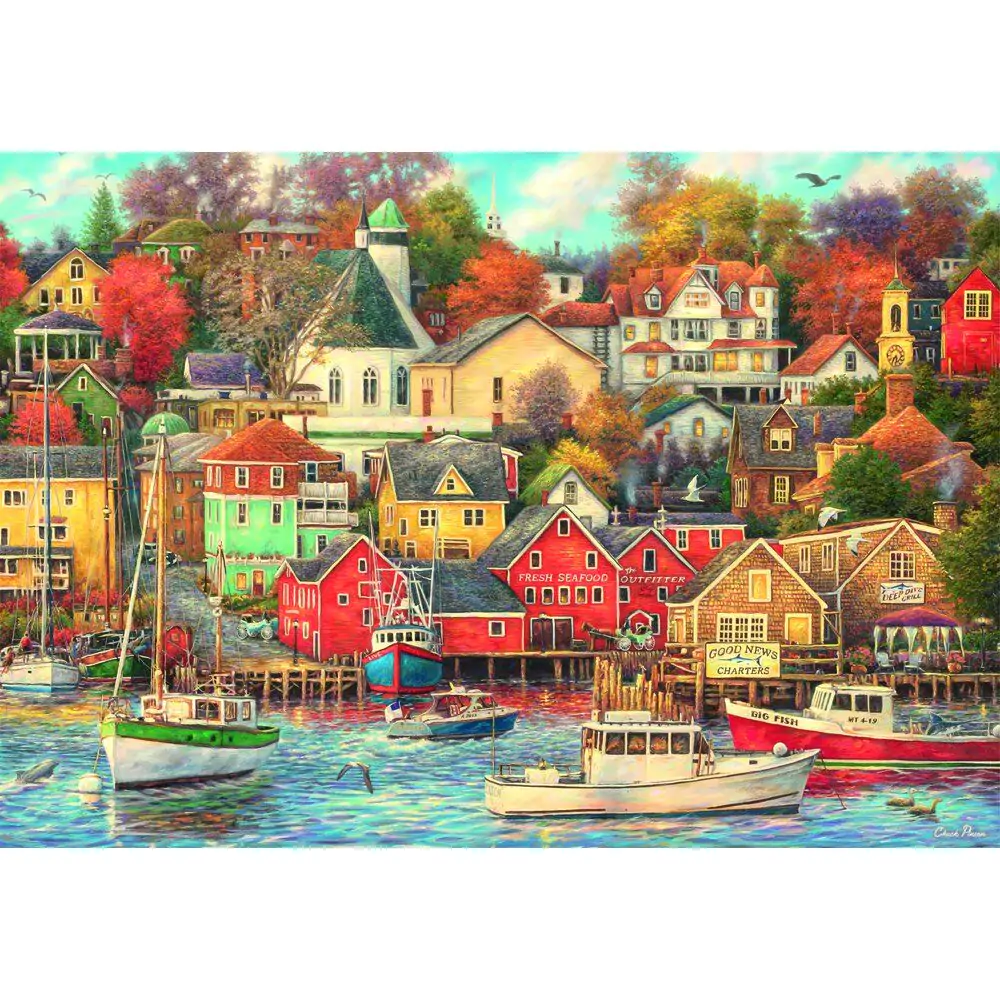 High Quality Good Times Harbor puzzle 1500db-os termékfotó