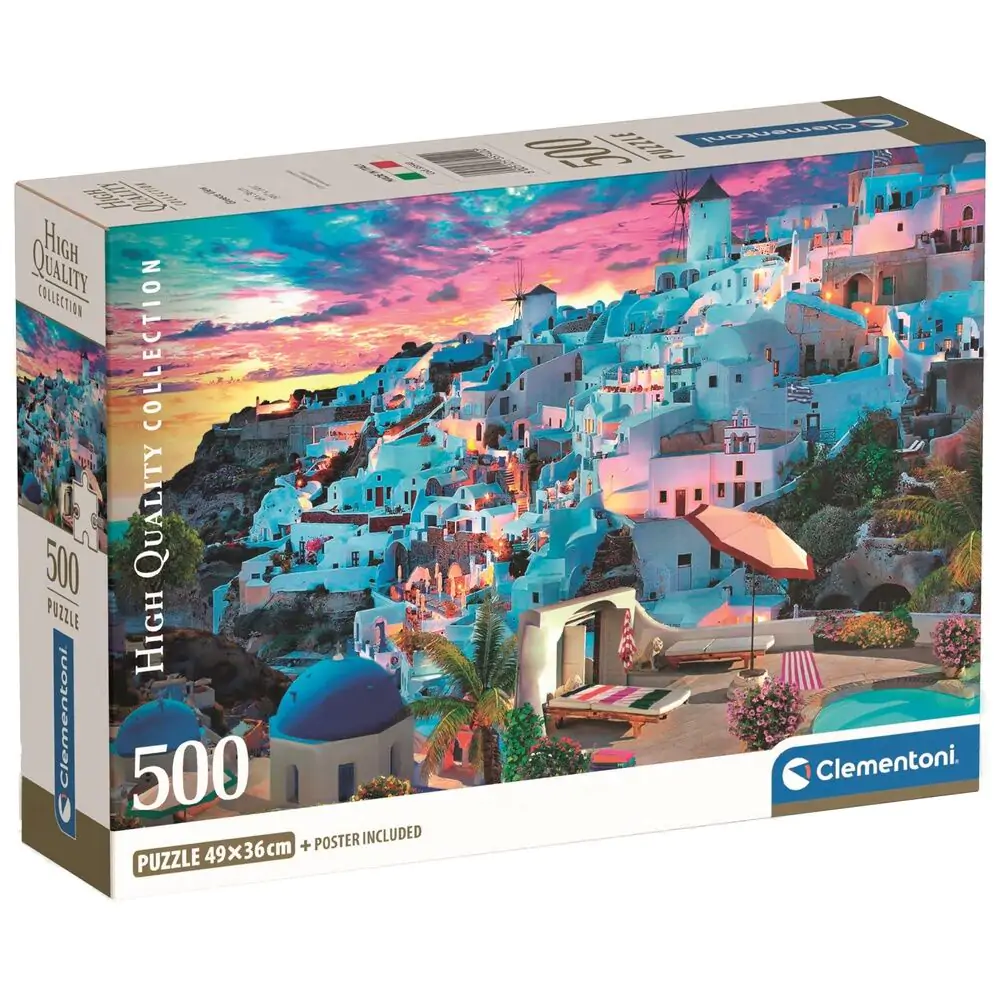 High Quality Greece View puzzle 500db-os termékfotó
