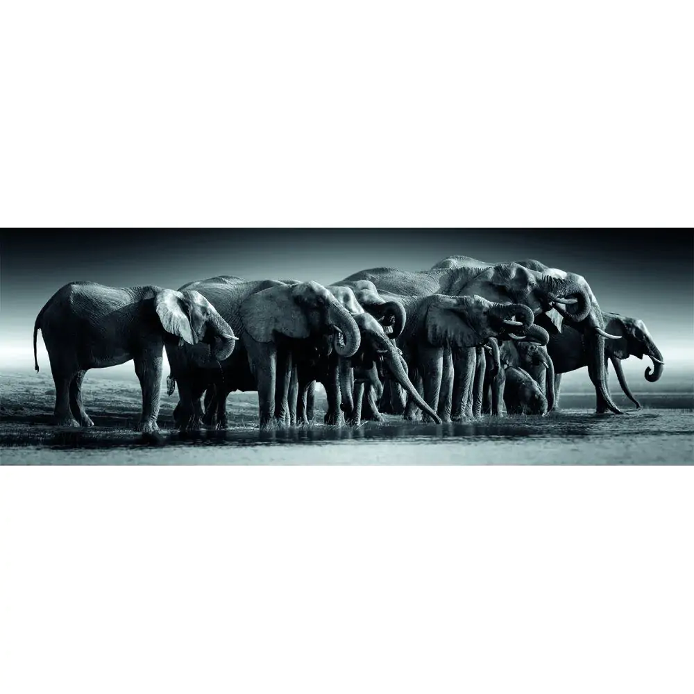 High Quality Herd of Giants Panorama puzzle 1000db-os termékfotó