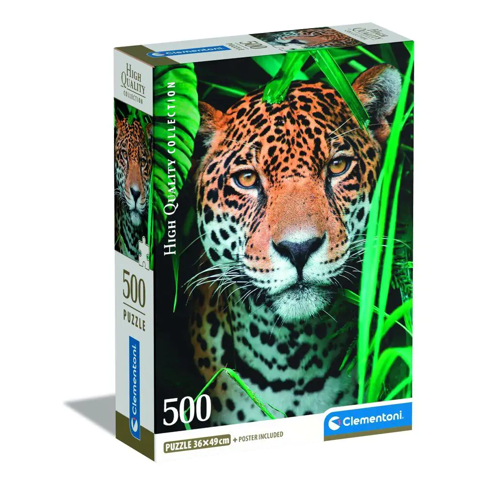 High Quality Jaguar in the Jungle puzzle 500db-os termékfotó