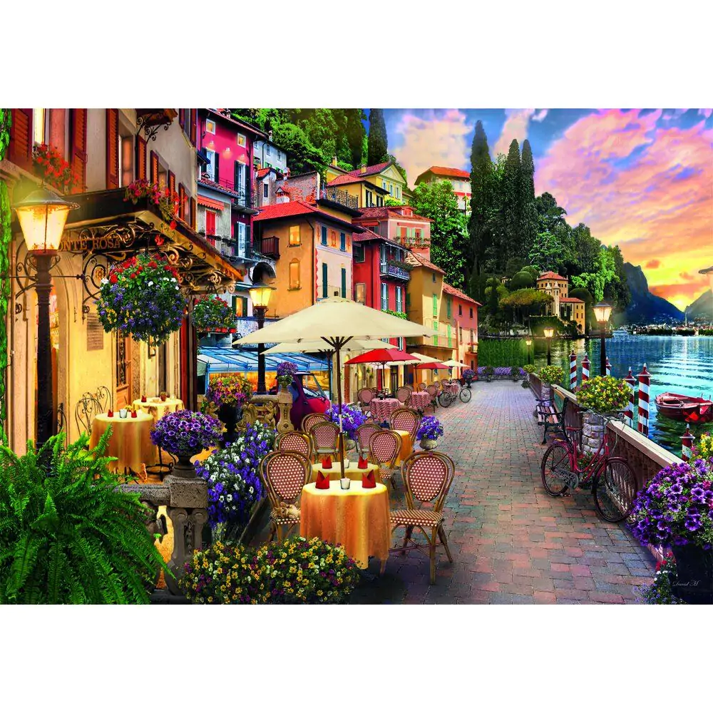 High Quality Lake Como puzzle 500db-os termékfotó