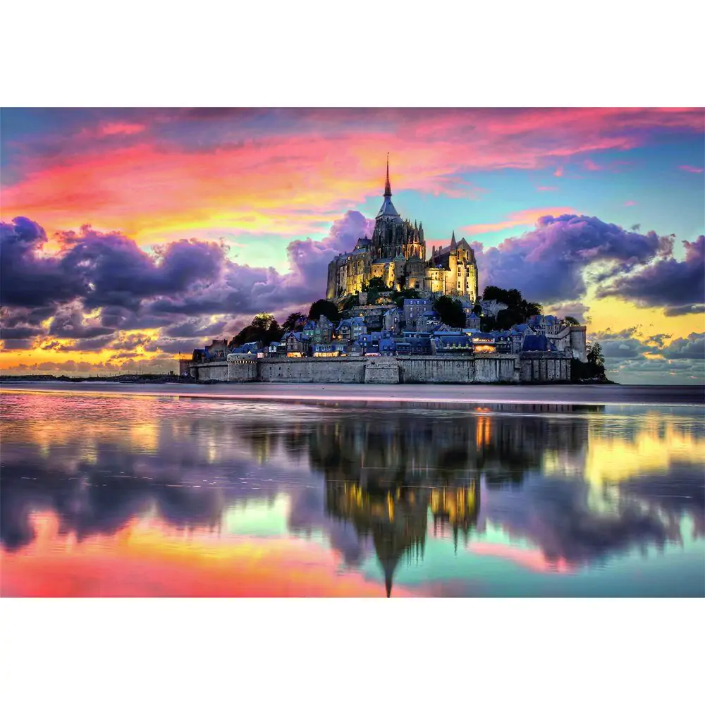 High Quality Le Magnifique Mont Saint-Michel puzzle 1000db-os termékfotó