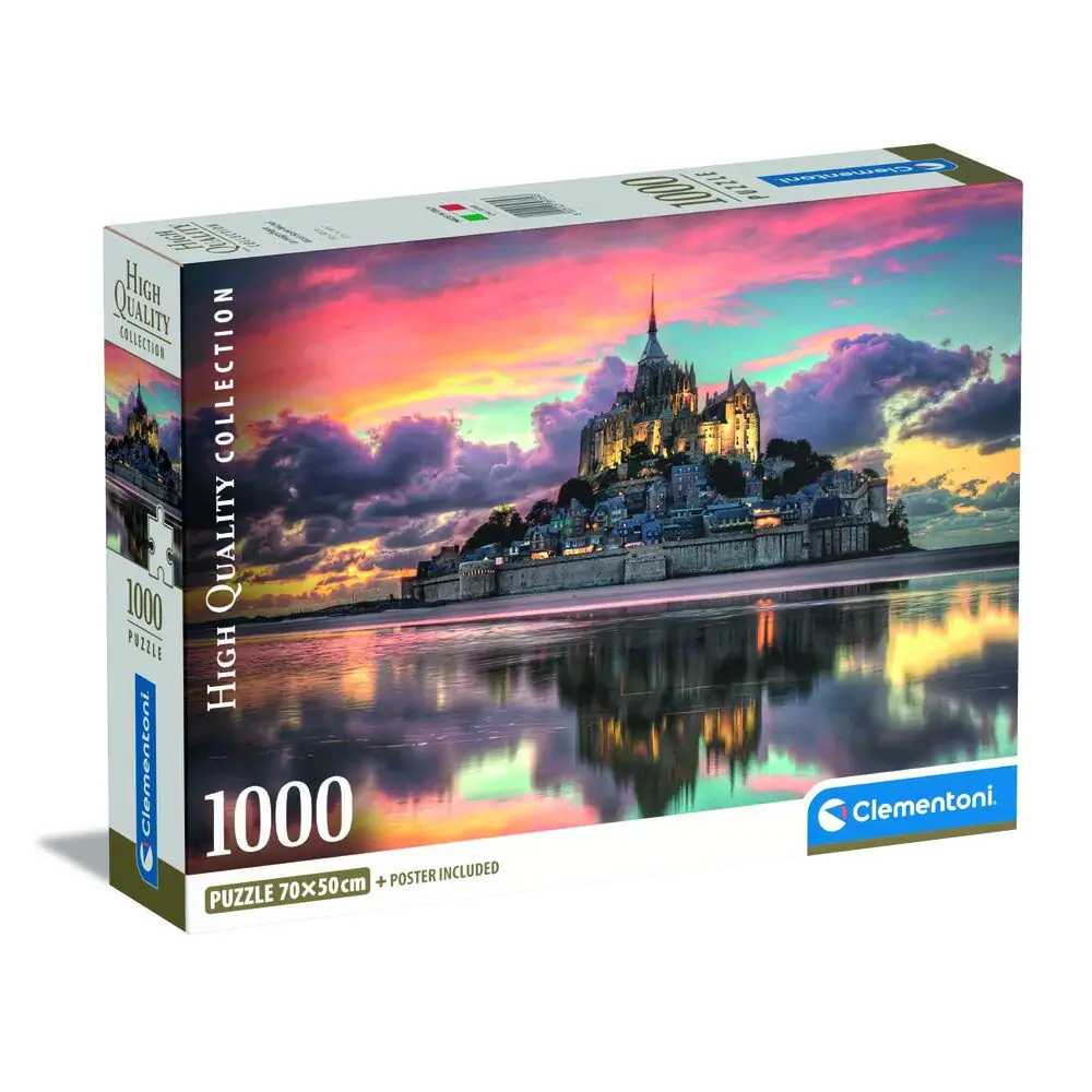 High Quality Le Magnifique Mont Saint-Michel puzzle 1000db-os termékfotó