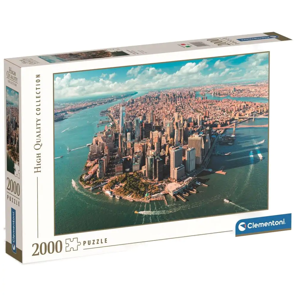 High Quality Lower Manhattan New York City puzzle 2000db-os termékfotó